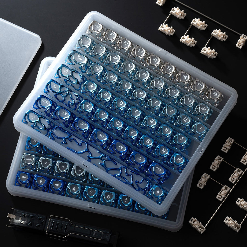 XVX Venom Themed Liquid Metallic ABS+PC Keycap Set