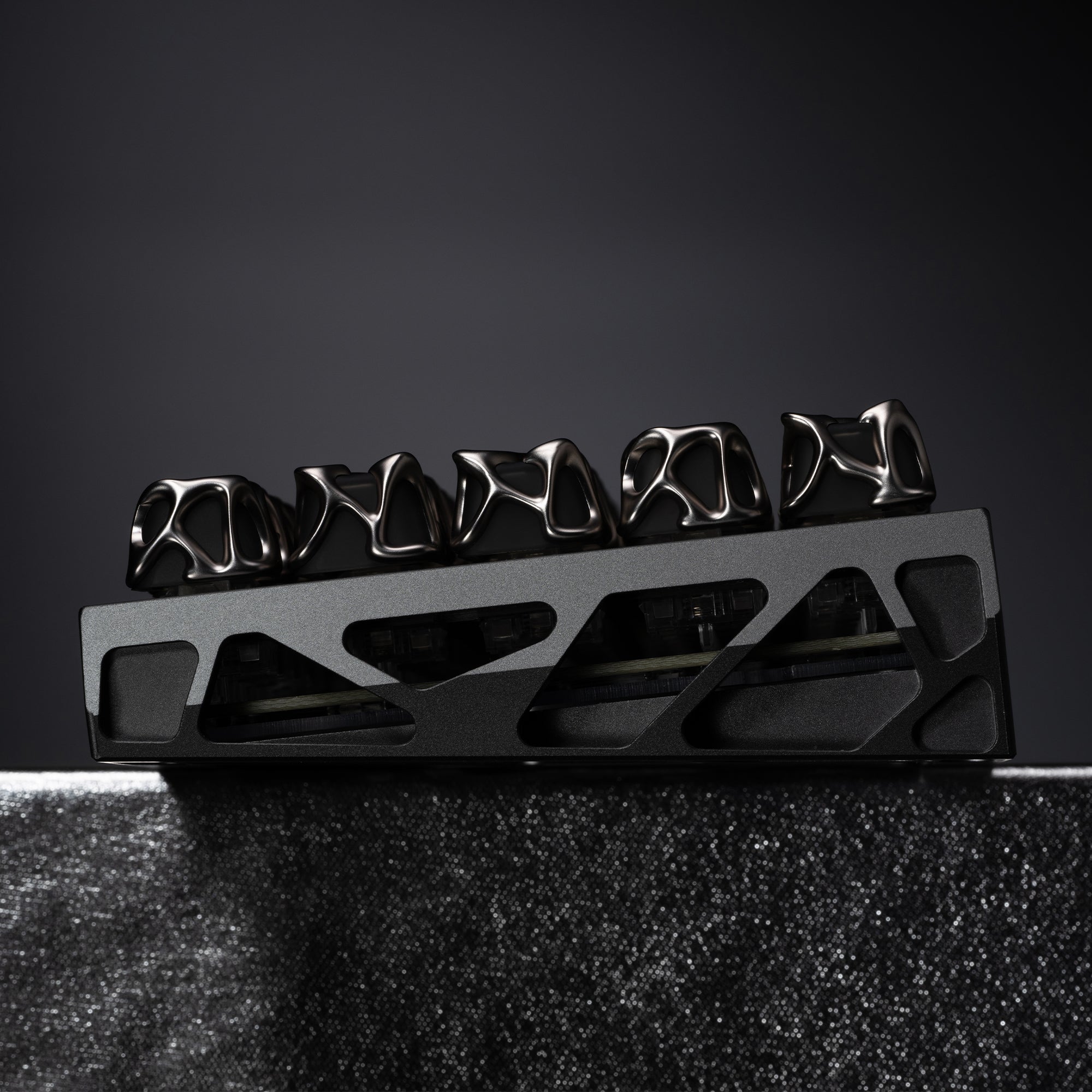 XVX Venom Themed Liquid Metallic ABS+PC Keycap Set