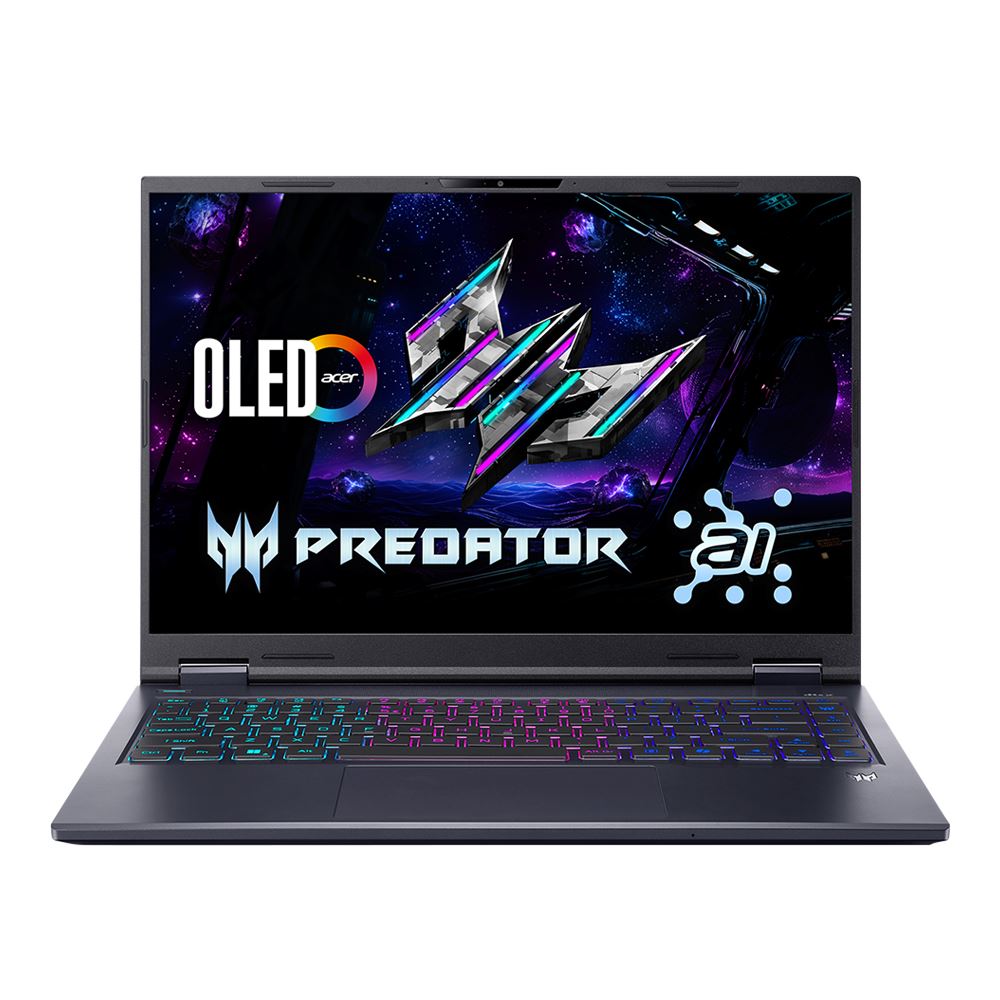 Acer Predator Triton 14 AI Copilot+ PC PT14-52T-985W OLED 14.5" Gaming Laptop Computer - Charcoal Black