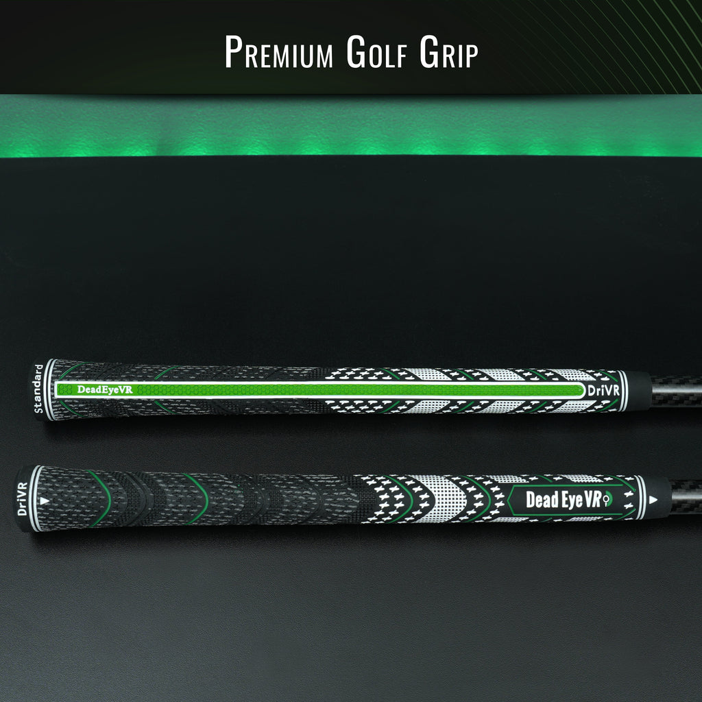 DriVR Elite - Adjustable VR Weighted Golf Club Handle Accessory - Compatible with Quest 2, 3/3s, and Pro